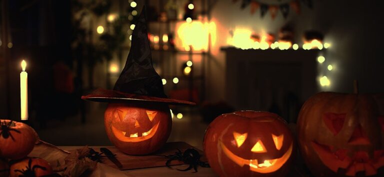 Photo of jack o'lanterns