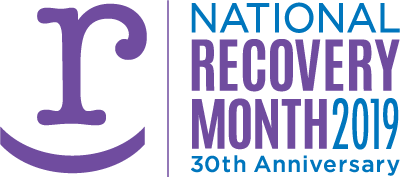 samhsa-logo Graphic of National Recovery Month 2019