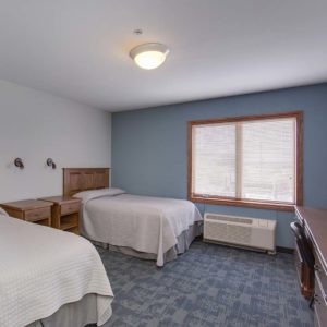 Double room at Valley Hope Moundridge